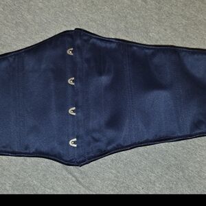 Navy Blue Corset Belt